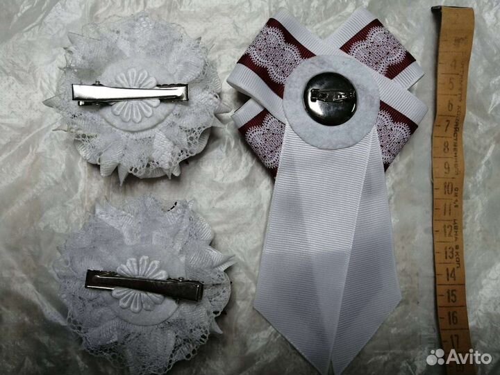 Заколки, галстук для девочки