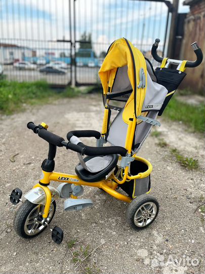 Трехколесный велосипед с родительской ручкой