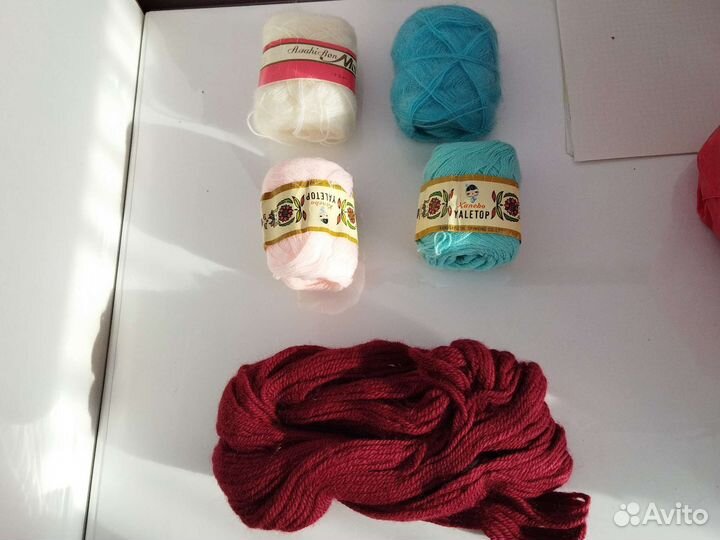 Пряжа для вязания шерсть