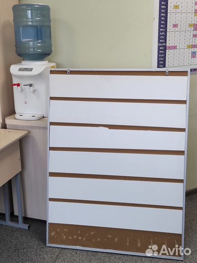 Магнитно маркерная доска в клетку 90х120