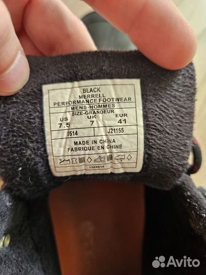 Ботинки зимние Merrell 40