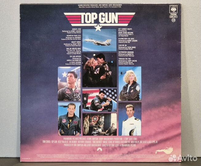 Top Gun (Original Motion Picture Soundtrack), 1986