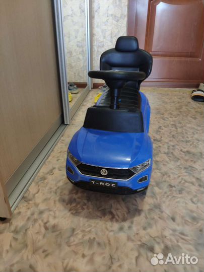 Машина каталка 2в1