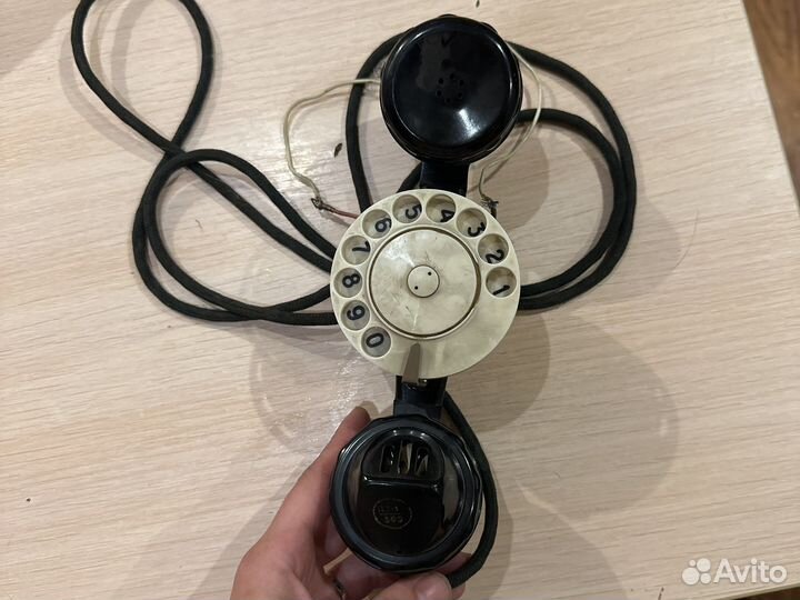 Трубка к рации СССР. Телефонный тестер