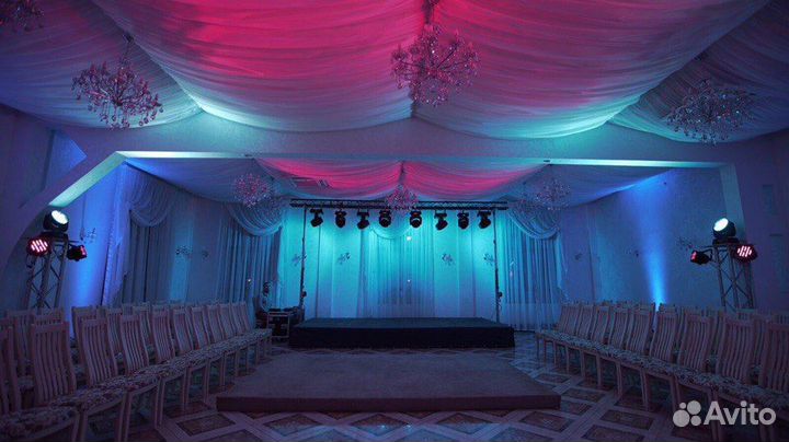 Световое оформление свадеб. Прокат оборудования