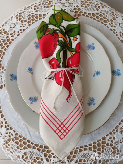 Винтажные салфетки Европа времён СССР