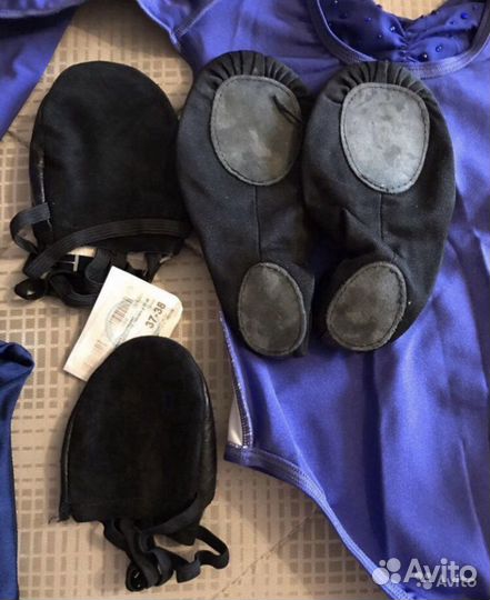 Купальник для гимнастики, чешки, лосины Новое