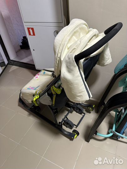 Детские санки коляска