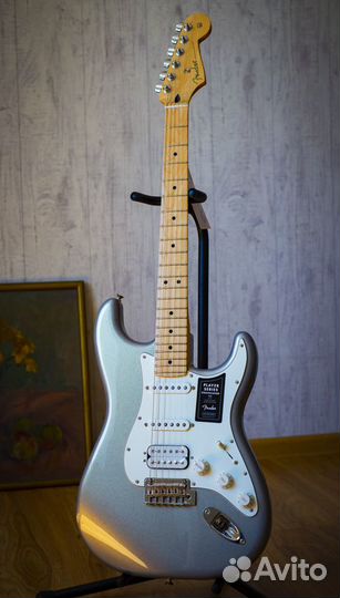 Fender Player Stratocaster HSS MN Silver