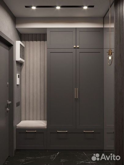 Прихожие, гардеробные, шкафы на заказ