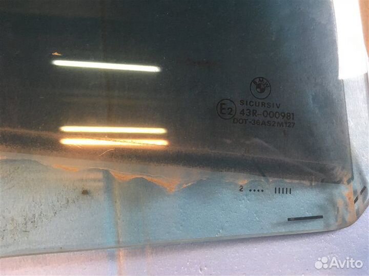 Стекло двери задней правое Bmw 5-Series (E 39) E39