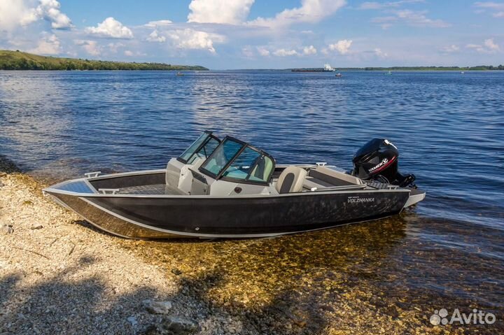 Volzhanka 46 Fish с yamer EF60 bigthrust (4T)новая