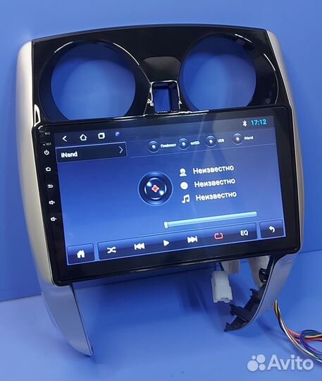 Магнитола android Nissan Note 2012-2020 10