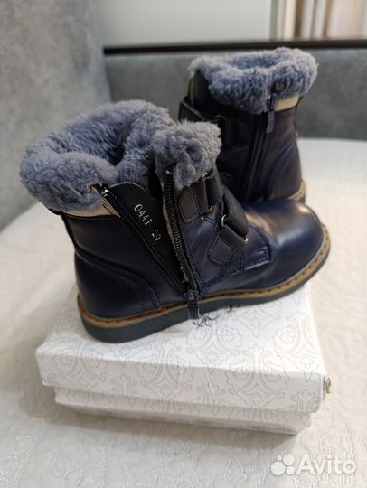 Ботинки зимние детские 29р