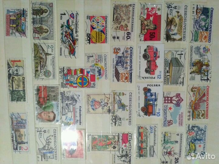 Альбом с почтовыми марками