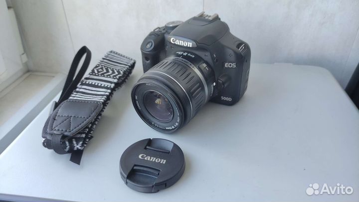 Canon 500D kit отличное состояние