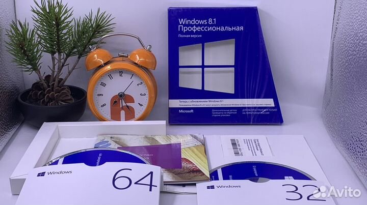 WIN 8.1 PRO 32/64 BOX