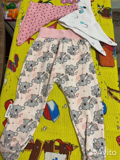 Вещи пакетом девочка 56-62 рост