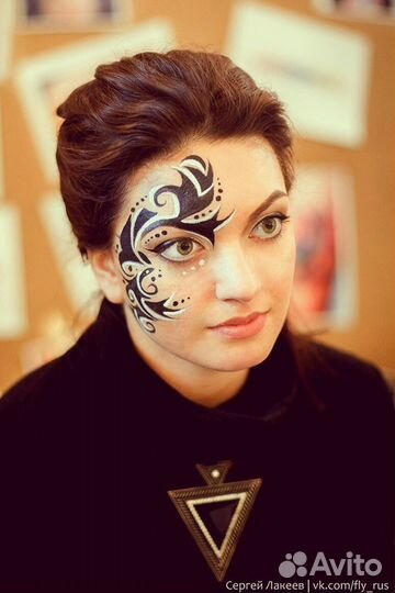 Профессиональный аквагример на Хеллуин