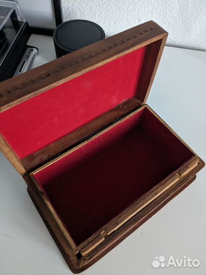 Шкатулка слоны дерево из Индии