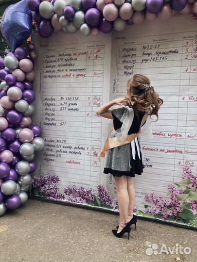 Школьный фартук и платье