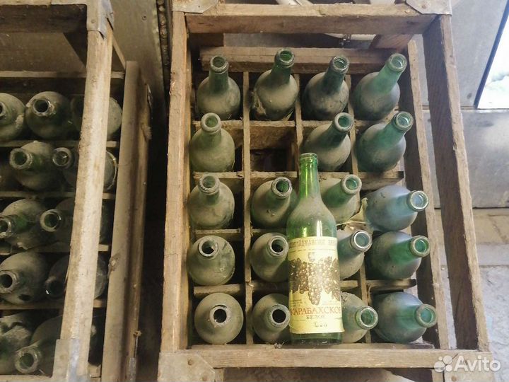 Бутылки стекло винные