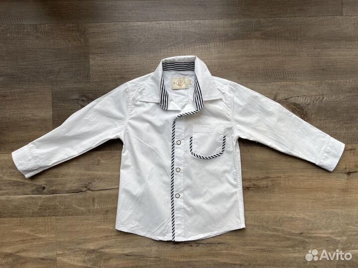 Рубашка 100 хлопок новая 110 см / 120 см