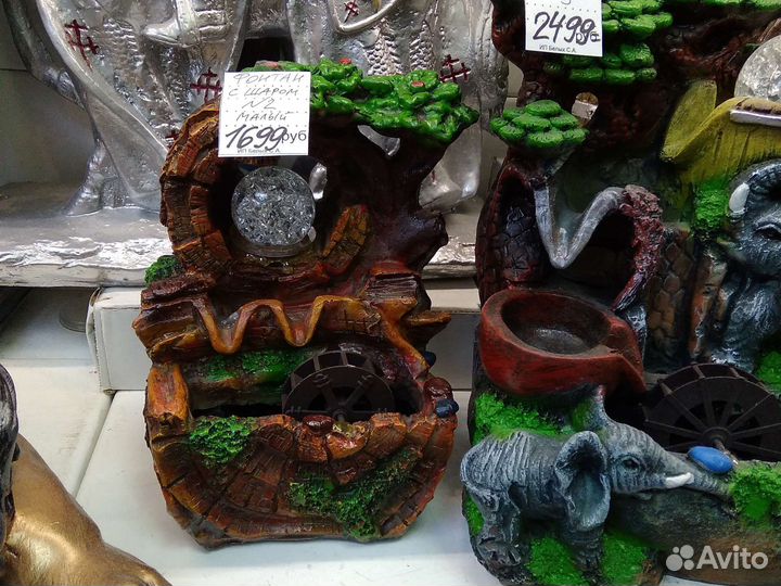 Фонтан настольный