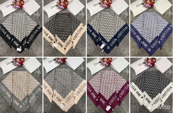 Платок шёлк Christian Dior
