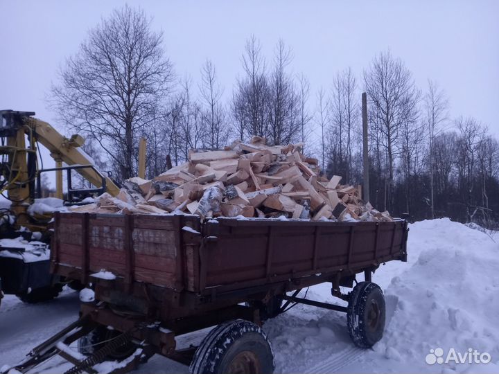 Дрова колотые