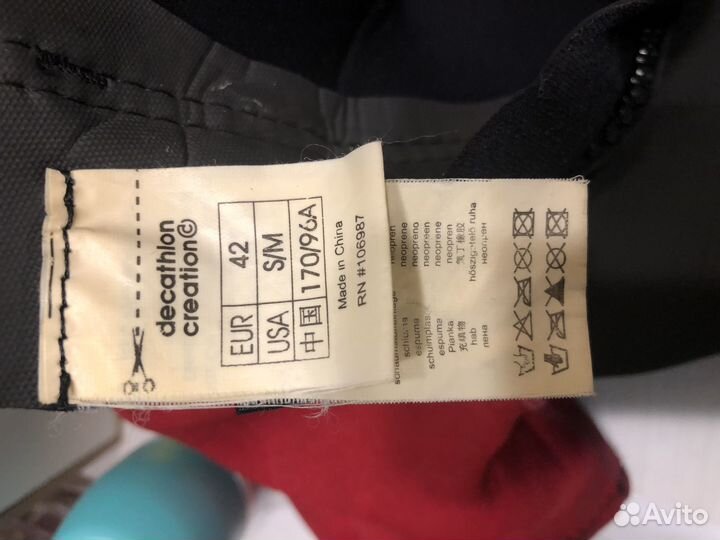 Гидрокостюм женский не использовался