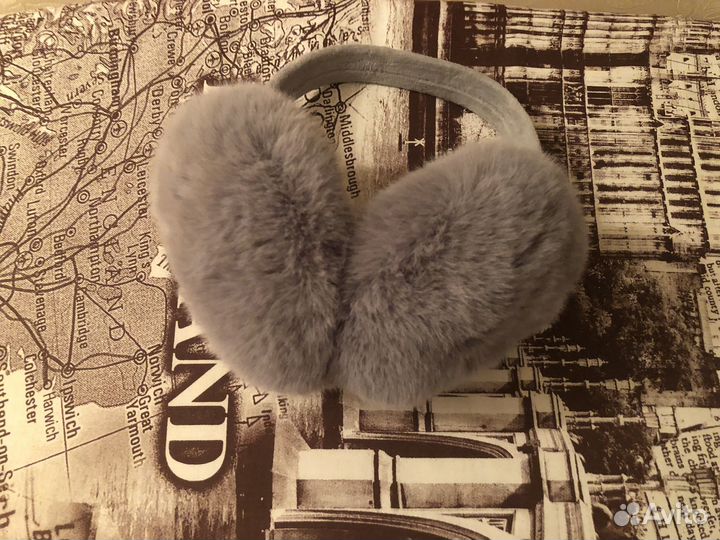 Ободок ушки теплые