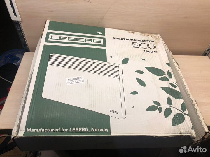 Электрический конвектор leberg ECO 1000 W эвна-1.0