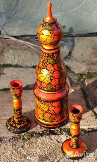 Сувенирный набор хохлома