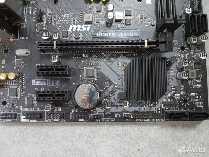 Материнская плата S1151v2 MSI H310M PRO-VDH plus