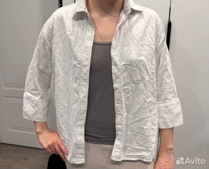 Белая рубашка женская