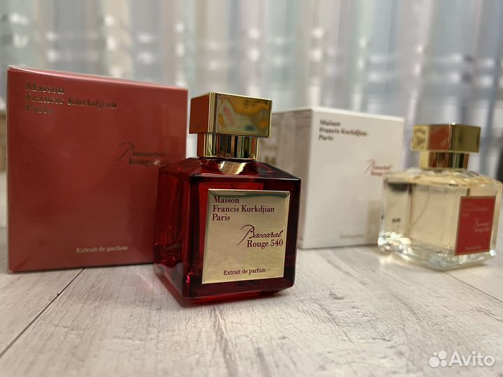 Духи унисекс Baccarat Rouge 540 красные