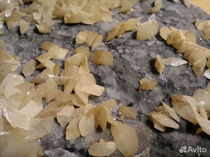 Кальцит на кварце