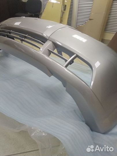 Бампер передний Chevrolet Aveo T200 в цвет