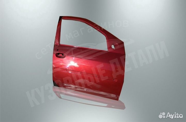 Дверь передняя Рено Логан в цвет (любой)