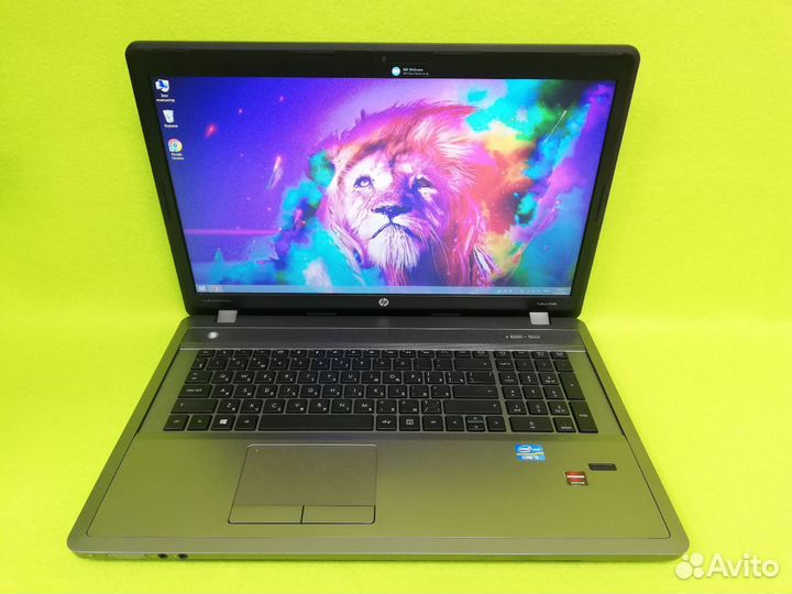Игровой ноутбук HP ProBook Windows/ssd/i5 4 ядра