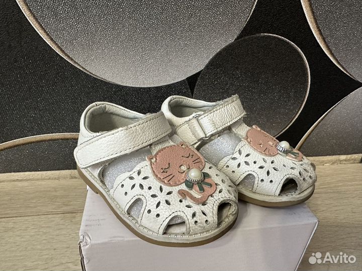 Сандалии для девочки 17 размер