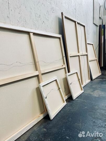 Холсты на подрамнике. Любые размеры