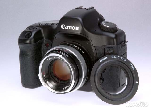 Адаптер M42 - EOS для советской оптики для Canon