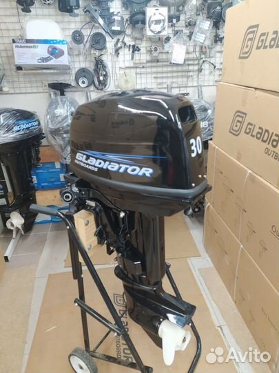 Лодочный мотор gladiator G30FES