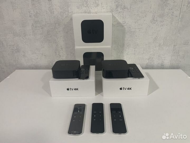 Приставки Apple TV 4 и Apple TV 4K