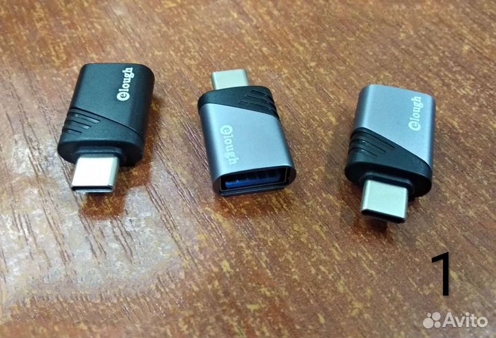 Переходники тайп си Type C айфон iPhone OTG и др