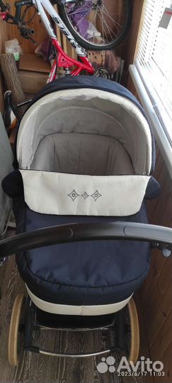 Коляска люлька peg perego culla auto