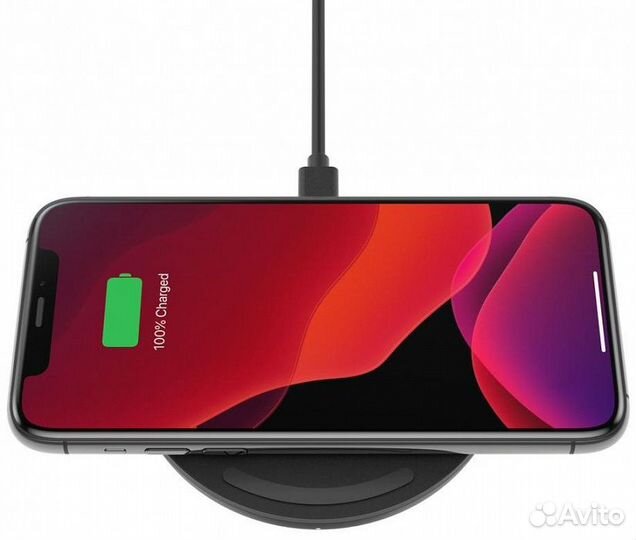 Беспроводная Зарядка Belkin 10W + Блок Зарядки 18W