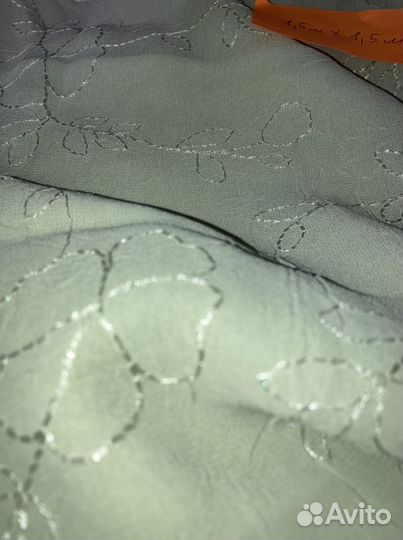 Ткань отрез шифон